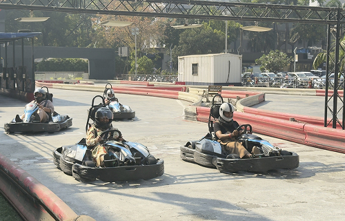Women’s day celebration –  fun times with go-karting
