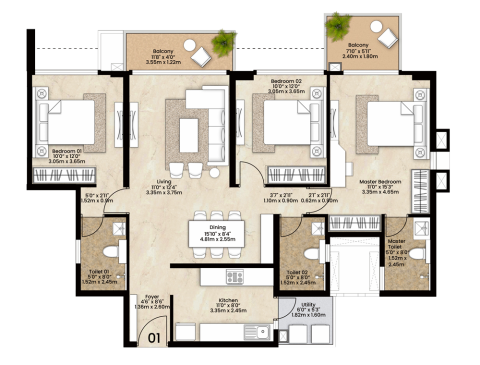 3bhk-viva