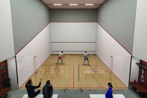 Squash court