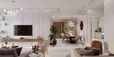 Living and dining