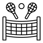 Tennis-court