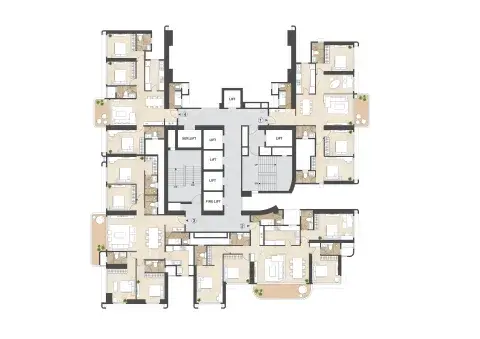 Floor plan 4 - Mahindra BeaconHill