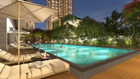 Half Olympic Size swimming pool