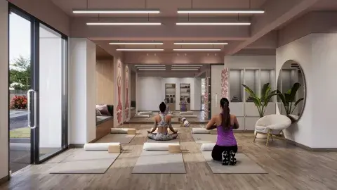 Yoga studio