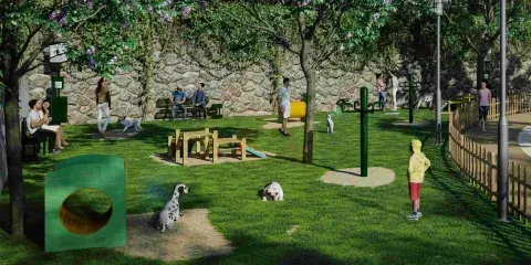 6 Pet park