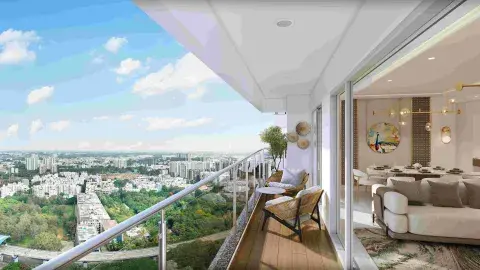 Expansive living room