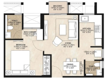 1bhk b