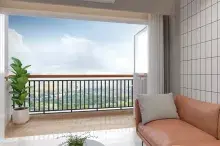 expansive balcony