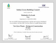 Net Zero Waste to Landfill_ Mahindra IvyLush