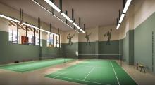 Twobadmintoncourt
