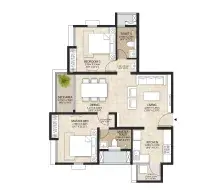 2BHK - Unit Plan copy