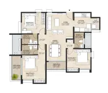 3BHK - Unit Plan copy