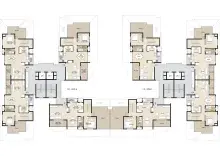C8 – Duplex Lower-Level Plan