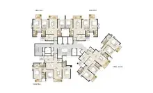 Tower J – Typical floor plan