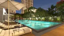 Half Olympic Size swimming pool