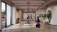 Yoga studio