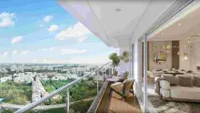 Expansive living room
