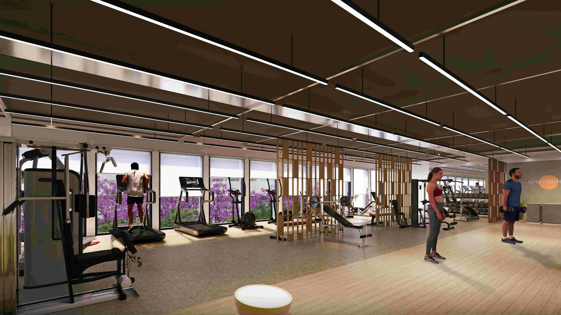 11 Gym with steam room
