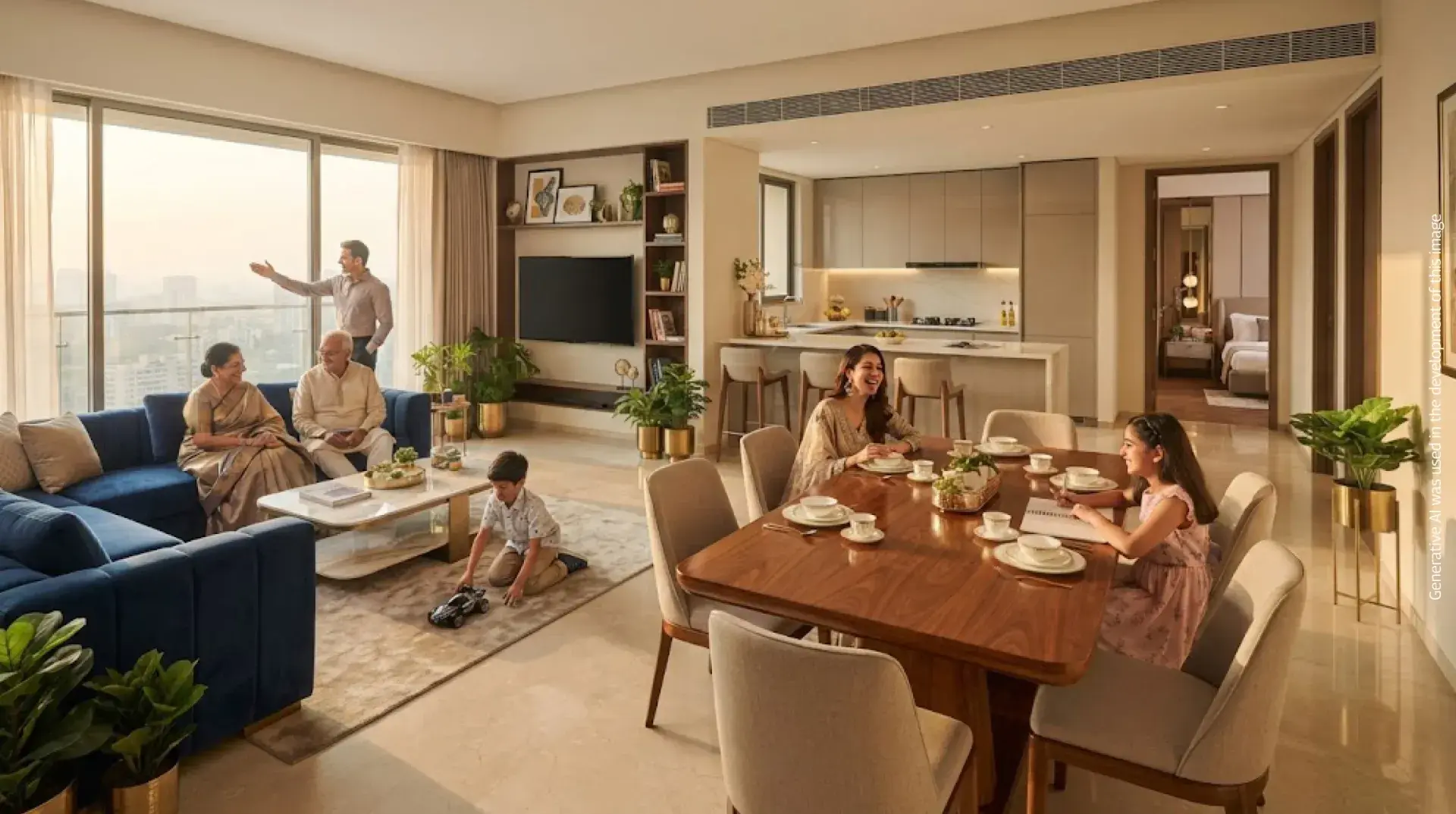 3 BHK Flat Meaning, Layout, Ideal Carpet Area & Buying Guide