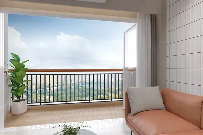 expansive balcony