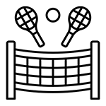Tennis-court